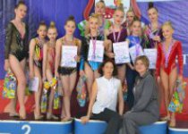 Открытое первенство города и турнир по художественной гимнастике «Первые ласточки» в Вязьме.