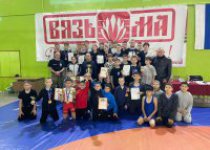 Открытое первенство Вяземской спортивной школы по вольной борьбе.
