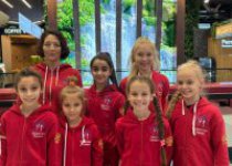 Золотая медаль вяземских гимнасток на  Международных соревнованиях по художественной гимнастике в Ташкенте.