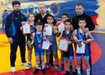 Открытый районный турнир по вольной борьбе среди юношей в Дятьково.