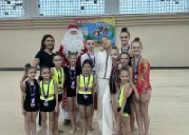 Открытое учебно-тренировочное занятие по художественной гимнастике.