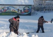 Зимний субботник.