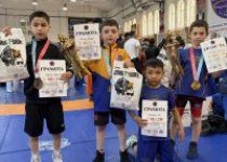 Открытый турнир по вольной борьбе в Калининграде.