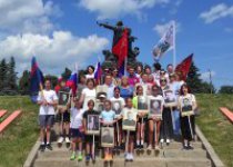 Патриотический марафон, посвященный 85-ой годовщине со дня создания 4-ой дивизии народного ополчения Куйбышевского района города Москвы.