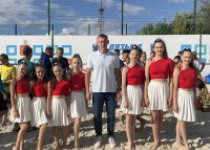 В Вязьме состоялась церемония закрытия летнего сезона  по пляжному футболу.